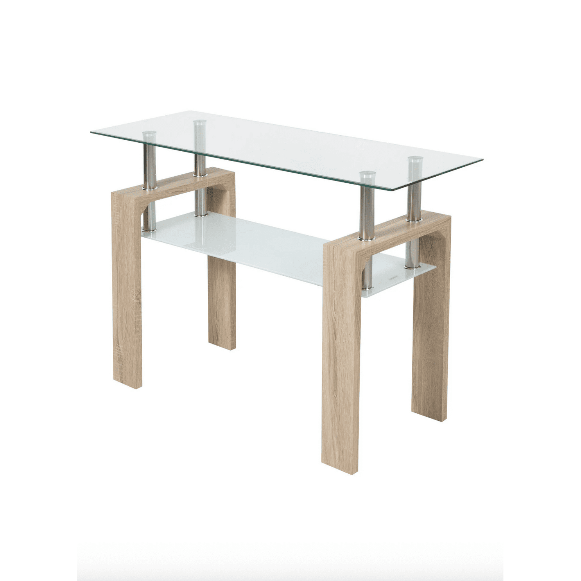 Habita2 Chile - Arrimo Rectangular Cubierta De Vidrio 100x40x70