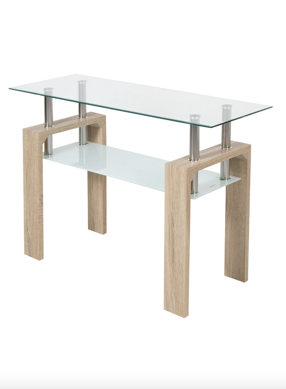 Habita2 Chile - Arrimo Rectangular Cubierta De Vidrio 100X40X70