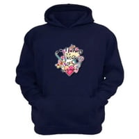 Genérico - Polerón Canguro Enfermera Azul Marino Talla L Unisex