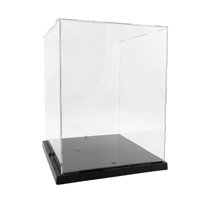 Bothyi - Vitrina Acrílica Transparente, Caja Para Encimera, Cubo Para Muñecas, Figuritas En Miniatura