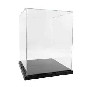 Bothyi - Vitrina Acrílica Transparente, Caja Para Encimera, Cubo Para Muñecas, Figuritas En Miniatura