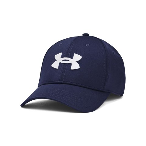 Gorra Under Armour Blitzing Stretch Fit Azul Marino Y Blanco (S/M)
