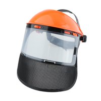 Magideal - Protector Facial Para Recortadora, Cubierta Facial Ajustable Para Fabricación, Construcción, Protección Profesional Multiusos De 8,2X10,6 Pulgadas