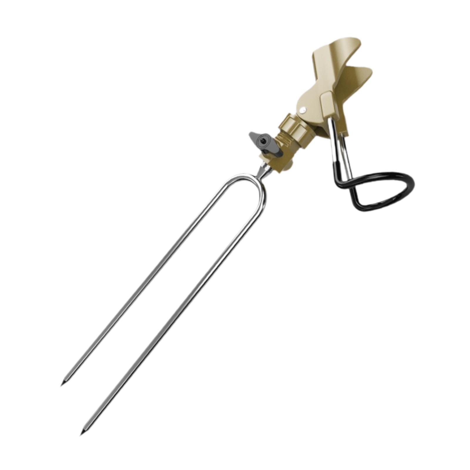 Ioensy - Soporte Para Caña De Pescar Para Banco, Ajustable 360 Grados, Para Lagos Y Ríos.