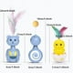 thumbnail image 2 of Funny Cat Toys Self Hi Cat Toy Ball Funny Tumbler Cat Catch Ball Colorful Feather Cat Stick, 2 of 5