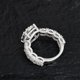 thumbnail image 4 of Anillos de Moissanita para Mujer Color D VVS1 Anillo de Diamante para Mujer Banda de Boda Anillo de Compromiso de Moissanita de Plata Esterlina 925 Joyería para Mujer Talla 5-10, 4 of 7
