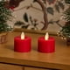 thumbnail image 2 of Candelita Luminara Moving Flame LED sin llama, paquete de 2 unidades, color rojo, 2 of 7