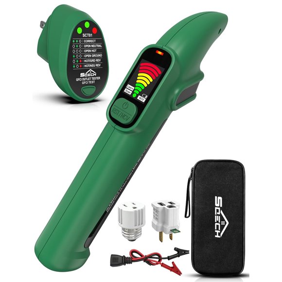 Buscador de Interruptores SQECH SCT01 Kit GFCI NCV