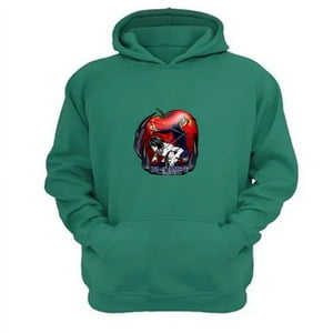 Genérico - Polerón Canguro Death Note Verde Aguamarina Talla Xs Unisex