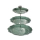 thumbnail image 2 of Estante Para Alimentos Para Limpiar Soporte Para Cupcakes Para Postres De Frutas Encimera L 3 Niveles Verde, 2 of 5