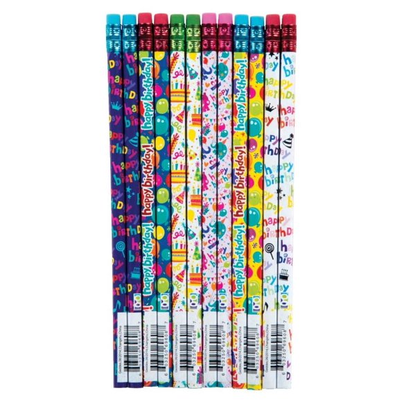 Lápices GEDDES Pack de Cumpleaños - 72 unidades