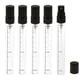 thumbnail image 5 of 5x Botellas de aerosol para después del afeitado de perfume Pulverizador de niebla fina recargable 10 ml Negro, 5 of 5