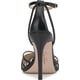 thumbnail image 3 of Zapato de tacón Jessica Simpson Paveri con tiras enjaulado negro 7, 3 of 7