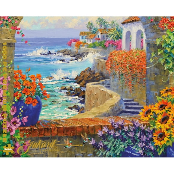 Puzzle Buffalo Games Gold Window to the Sea 1000 Piezas