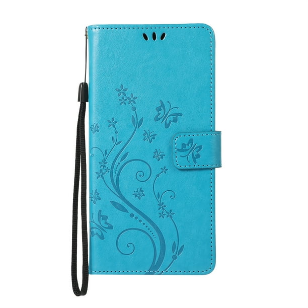 Butterflies Flowers PU Leather Flip Case For Samsung Galaxy S23 S22 Plus Note 20 Ultra Wallet Card Slot Magnetic Stand Phone Bag Cover