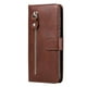 thumbnail image 2 of Funda con Cremallera para Xiaomi Poco F5, Carcasa Cartera de Cuero PU con Soporte y Tarjetero, 2 of 6