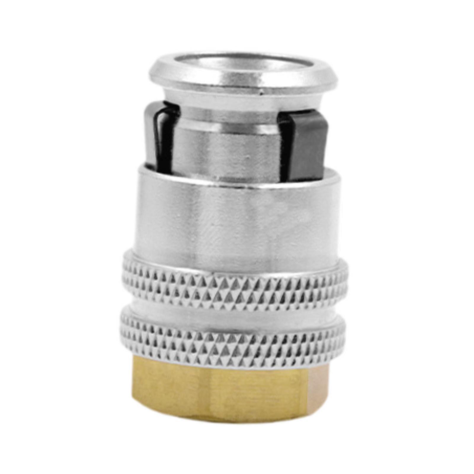 Magideal - Boquilla Infladora De Neumáticos, Boquilla Infladora De Neumáticos, Portátil, De Cobre, Con Clip De Conexión Rápida, Boquilla Infladora De Neumáticos 20 Mm