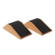 thumbnail image 4 of Bloque de Yoga con cuña para sentadillas de corcho, entrenador ligero de ladrillos para Yoga, Pilates, gimnasio, levantamiento de pesas, entrenamiento 2 piezas, 4 of 5