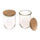 thumbnail image 3 of Tarro de alimentos WECK 1 L (2 uds) con tapas de vidrio y de madera, 3 of 9