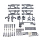 thumbnail image 1 of Kits de actualización RC, brazos oscilantes delanteros/traseros, varillas de , eje de dirección delantero/trasero para 144010 144001 , titanio, 1 of 5