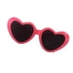 thumbnail image 2 of par de gafas de sol con montura tipo corazon para mu?ecas americanas de 18 '' rosa rojo, 2 of 3
