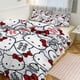 thumbnail image 1 of Hello Kitty Print Bedding Set Pattern Duvet Cove Set 3 Pieces 1 Quilt Cover And 2 Pillowcases for Women Men Teens, 1 of 5