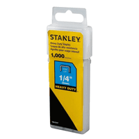 Grapas Stanley T50 1/4 (6Mm) Caja 1000 Unidades Tra704T