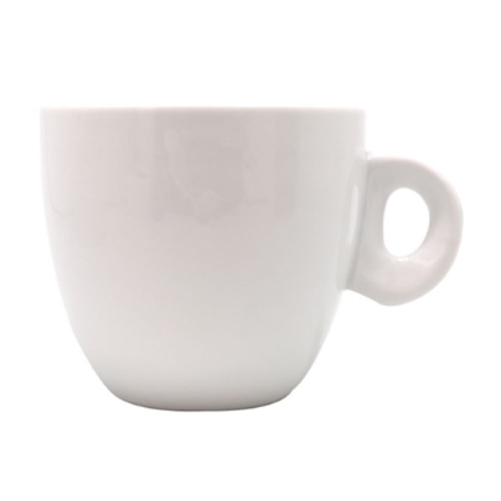 Star Fine Porcelain - Set De 12 Tazas Te De Porcelana Blancos Redondos 220cc Star Round Party