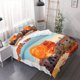 thumbnail image 1 of 3pcs APEROL SPRITZ Theme Duvet Cover Set - Soft Bedding with Pillowcases Suitable for All Seasons, 1 of 5