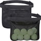 thumbnail image 1 of Soporte de pelota de tenis de 2 paquetes, bolsa de soporte para mujeres, hombres y adolescentes, bolsa de pelota, portador de bolsa de cadera de malla de cintura, fácil sostener 6-8 bolas de, 1 of 3