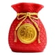thumbnail image 5 of Jarrón de flores con forma de bolsa de la , Feng Shui Wealth Luck Bouquet Floral Holder, Creative Art Crafts Money para , sala de, 5 of 5