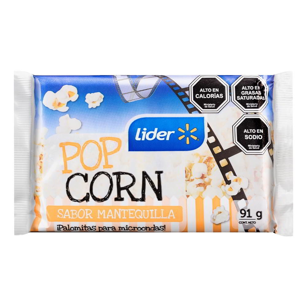 Cabritas Para Microondas Mantequilla 91 g Lider