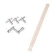 thumbnail image 1 of Baquetas De Madera Y Llaves De Afinación De Tambor Mazos De Platillos Para Snare Drum 5A, 1 of 5