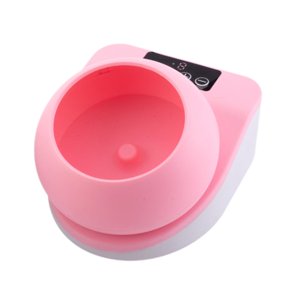 Magideal - Hilandero Eléctrico De Cuentas, Herramienta De Enhebrado De Cuentas, Enhebrador Rápido De Cuentas, Hilandero De Cuentas De Arcilla Para Cadenas De Muñ Rosa