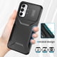 thumbnail image 3 of Funda Resistente para Samsung Galaxy A05s con Tapa Deslizante y Protección Militar Negro, 3 of 6