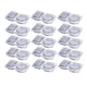 thumbnail image 5 of Contenedor De Condimentos De Doble Compartimento, 15 Uds., Dividido Para Aperitivos De Salsa De Trabajo, 5 of 5