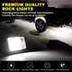 thumbnail image 3 of Nicoko 4Pods Pure White 72 LEDs SMD Chips 72W High Power Rock Light, 3 of 3