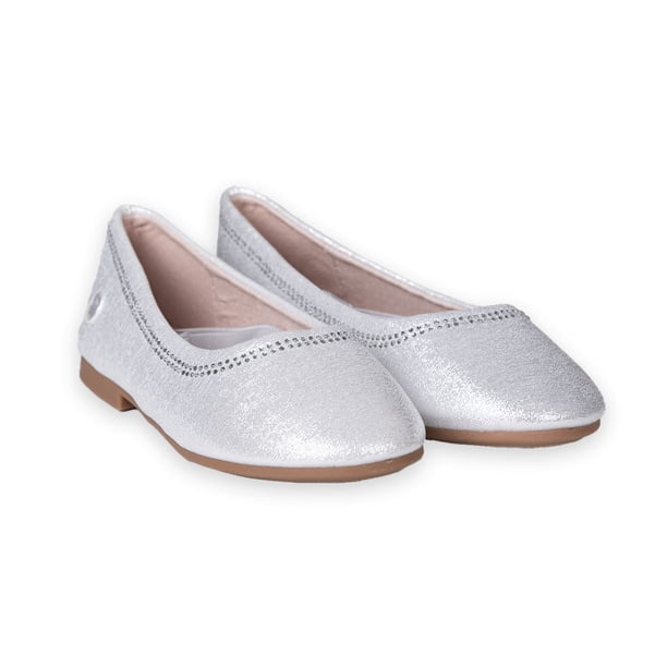 Ballerina Niña Plateado Pillin