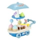 thumbnail image 2 of Carrito De Helados De Juguete DIY Simulado Para Niños, Juguete Interactivo Para Interiores Y Exteriores, Color Azul, 2 of 5