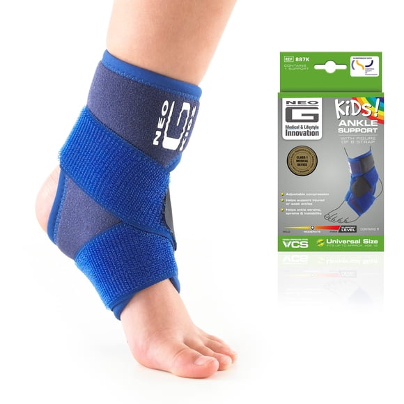 Tobillera Neo-G para niños - Juvenile Arthritis Relief Blue