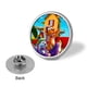 thumbnail image 3 of Go, Dog. Go!-Theme Round Button Badge: Premium Metal Construction, Ideal for High-End Events 2.8 cm, 3 of 6