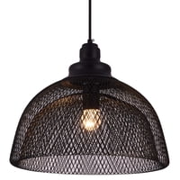 Lámpara Colgante Elegant Lighting Warren 34 Cm Hierro Negro