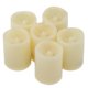 thumbnail image 1 of Pack de 6 velas votivas LED marfil con temporizador automático – Candle Choice, 1 of 5