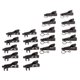 thumbnail image 4 of 20 PCS Micrófono Portátil Lazo Lazo Lavalier MIC Metal Clip Rack 8mm + 9mm, 4 of 5