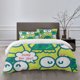 thumbnail image 1 of KEROKERO KEROPPI Bedding Sets Bed Cartoon Duvet Cover Lightweight 3 Piece Bet Sets for Kids Boys Girls, 1 of 5