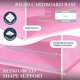 thumbnail image 4 of Organizador colgante rosa de 6 estantes Simple Houseware – 54 cm, 4 of 7