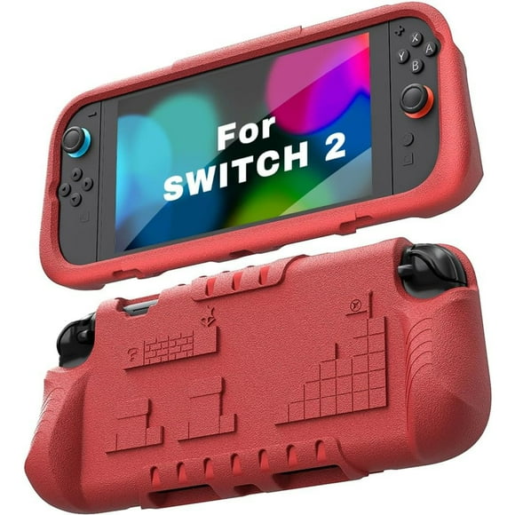 Funda EVA ultraligera a prueba de caídas y golpes para Nintendo Switch 2 con ranuras para tarjetas de juego, agarre ergonómico y cubierta protectora duradera