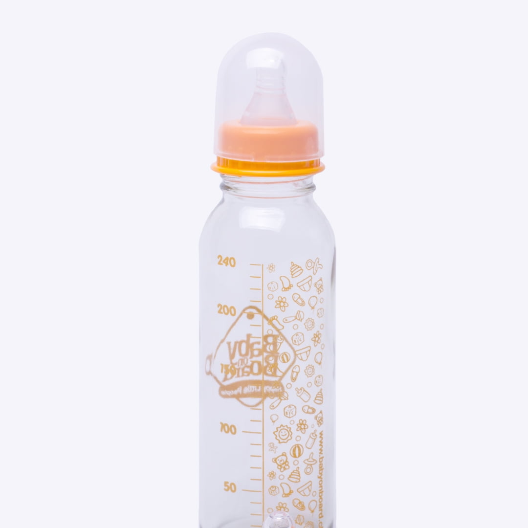 Babyonboard - Mamadera Vidrio 240 Ml
