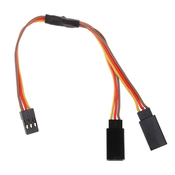 Pack De 20 Cables De Extensión Para Servo RC De 15 Cm – Conector JST De 3 Pines Macho-Hembra, Calibre 22 AWG, Para Futaba Y JR