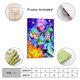 thumbnail image 2 of Kirby Cuadro decorativo colgante - Arte de pared - Póster enmarcado - Decoración de pared - Regalos para familia, amigos y aficionados 40*60 cm, 2 of 6